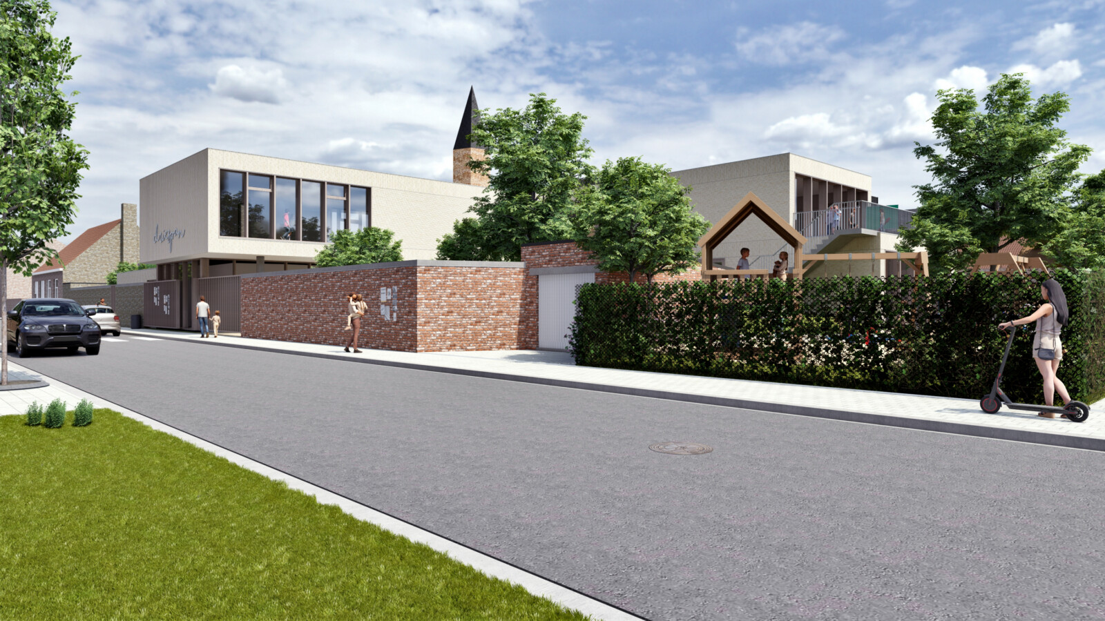 BA schoolgebouw V N 4 visualisatie4